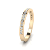 Pave Set Wedding Ring Matching Wedding Ring For C77105M1