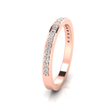Pave Set Wedding Ring Matching Wedding Ring For C77105M1