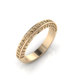 Pave Set Wedding Ring Matching Wedding Ring For J0216