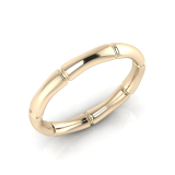 Bamboo Shape Eternity Ring
