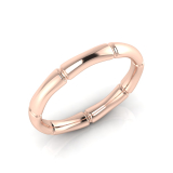 Bamboo Shape Eternity Ring