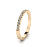 Scallop Set Wedding Ring (Matches J0118, J0119, J0120)