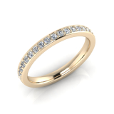 Pave Set Wedding Ring Matching Band To J0470 - J0478