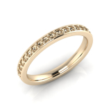 Pave Set Wedding Ring Matching Band To J0470 - J0478