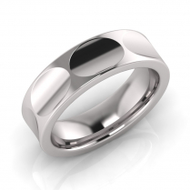 Eight Section Shaped Men's Ring