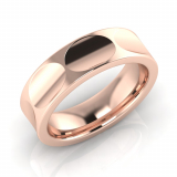 Eight Section Shaped Men's Ring
