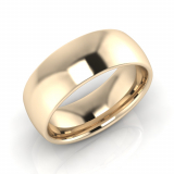 Half Round Men&rsquo;s Ring