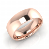 Half Round Men&rsquo;s Ring