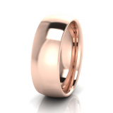 Half Round Men&rsquo;s Ring