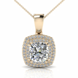 Cushion Claw Set And Double Halo Scallop Set Enhancer