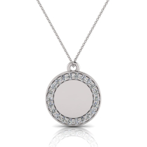 Circle Disk Pendant