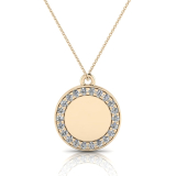 Circle Disk Pendant