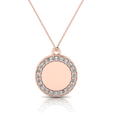 Circle Disk Pendant