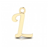 Script Letter Pendant = Initial L