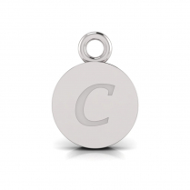 Disk Letter Pendant&nbsp;= Initial C