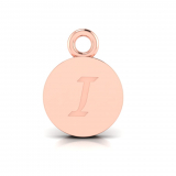 Disk Letter Pendant&nbsp;= Initial I