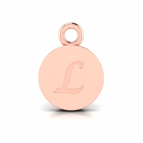 Disk Letter Pendant&nbsp;= Initial L
