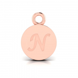 Disk Letter Pendant&nbsp;= Initial N