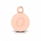 Disk Letter Pendant&nbsp;= Initial O