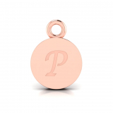 Disk Letter Pendant&nbsp;= Initial P