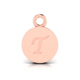 Disk Letter Pendant&nbsp;= Initial T