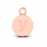 Disk Letter Pendant&nbsp;= Initial Y
