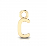 Block Letter Pendant = Initial C