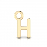 Block Letter Pendant&nbsp;= Initial H
