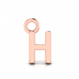 Block Letter Pendant&nbsp;= Initial H