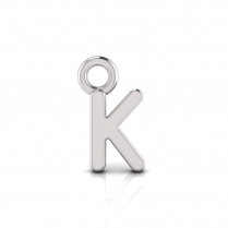 Block Letter Pendant&nbsp;= Initial K