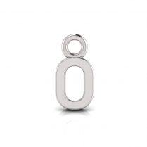 Block Letter Pendant&nbsp;= Initial O