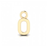 Block Letter Pendant&nbsp;= Initial O