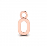 Block Letter Pendant&nbsp;= Initial O
