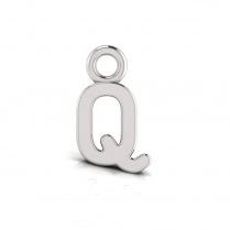 Block Letter Pendant&nbsp;= Initial Q