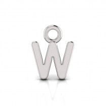 Block Letter Pendant&nbsp;= Initial W