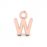 Block Letter Pendant&nbsp;= Initial W