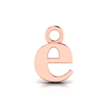 Block Letter Pendant&nbsp;= Initial e