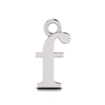 Block Letter Pendant&nbsp;= Initial f