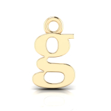 Block Letter Pendant&nbsp;= Initial g