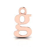 Block Letter Pendant&nbsp;= Initial g