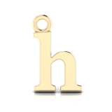 Block Letter Pendant&nbsp;= Initial h