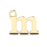 Block Letter Pendant&nbsp;= Initial m