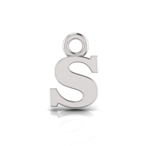 Block Letter Pendant&nbsp;= Initial s