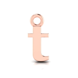 Block Letter Pendant = Initial t