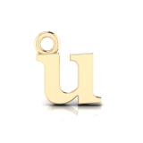Block Letter Pendant&nbsp;= Initial u