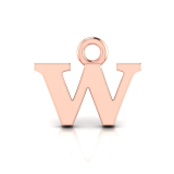 Block Letter Pendant&nbsp;= Initial w