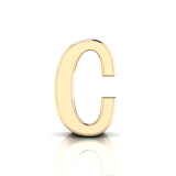 Slider Letter Pendant&nbsp;= Initial C