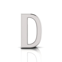 Slider Letter Pendant&nbsp;= Initial D