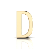 Slider Letter Pendant&nbsp;= Initial D