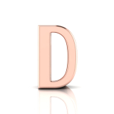 Slider Letter Pendant&nbsp;= Initial D